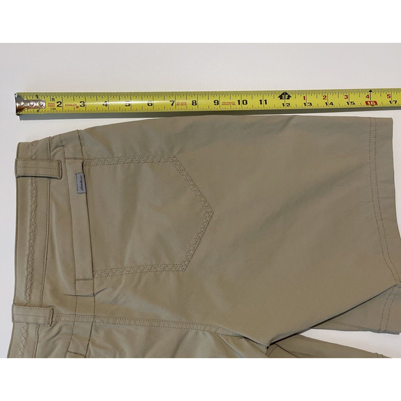 Eddie Bauer Horizon Shorts Womens 4 Beige - Picture 8 of 9